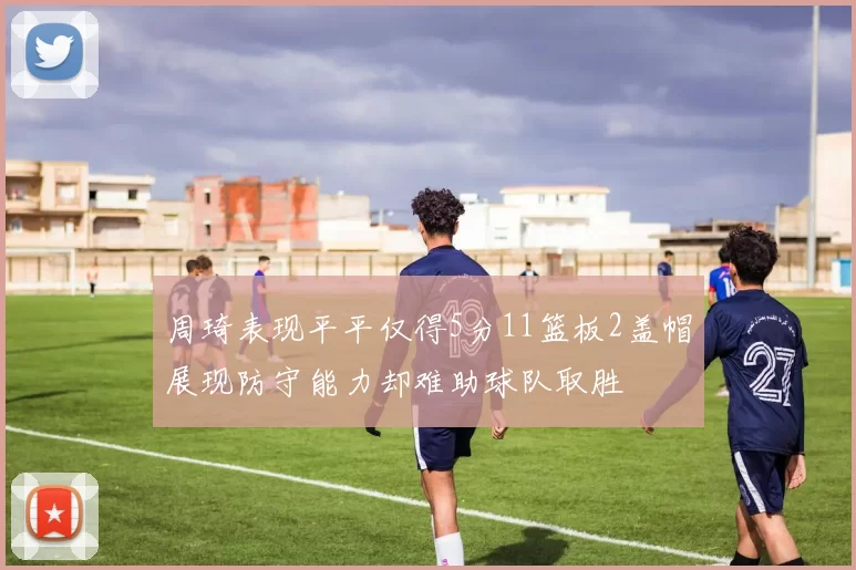 周琦表现平平仅得5分11篮板2盖帽展现防守能力却难助球队取胜